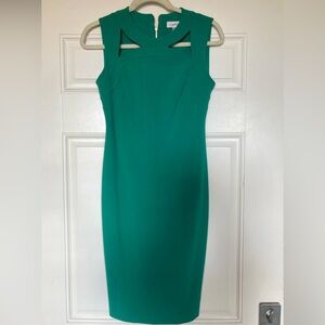 Calvin Klein Teal Midi Dress